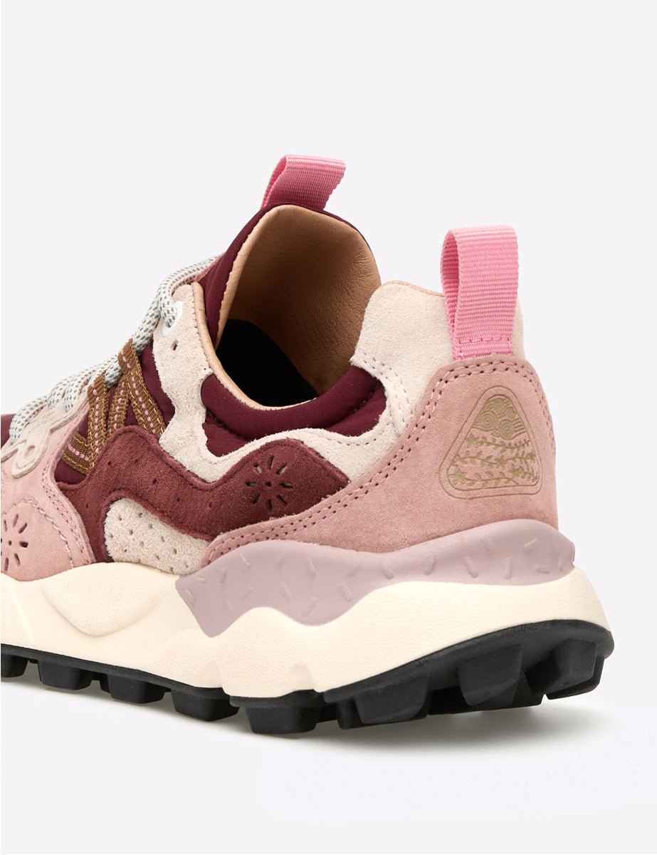 sneakers yamano 3 suede light rose - flower mountain - sneaker