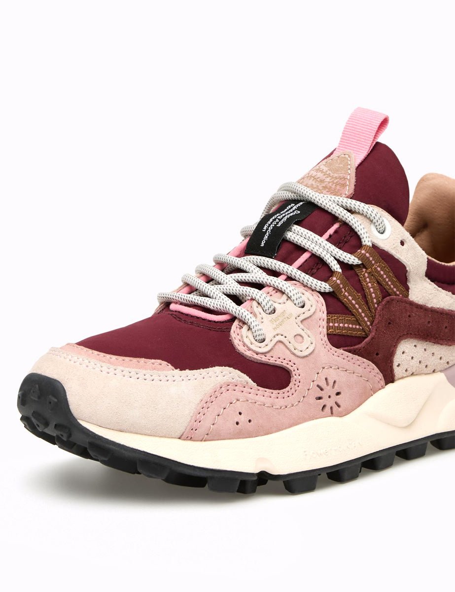 sneakers yamano 3 suede light rose - flower mountain - sneaker
