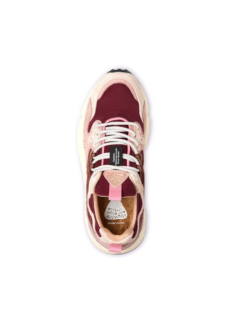 sneakers yamano 3 suede light rose - flower mountain - sneaker