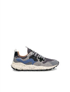 sneakers yamano suede grigio blu navy - flower mountain - sneaker