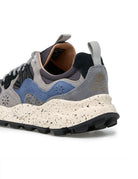 sneakers yamano suede grigio blu navy - flower mountain - sneaker