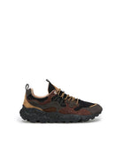 sneakers yamano suede grigio marrone - flower mountain - sneaker