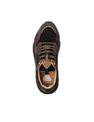 sneakers yamano suede grigio marrone - flower mountain - sneaker