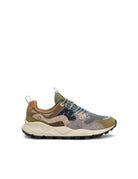sneakers yamano suede nylon militare - flower mountain - sneaker