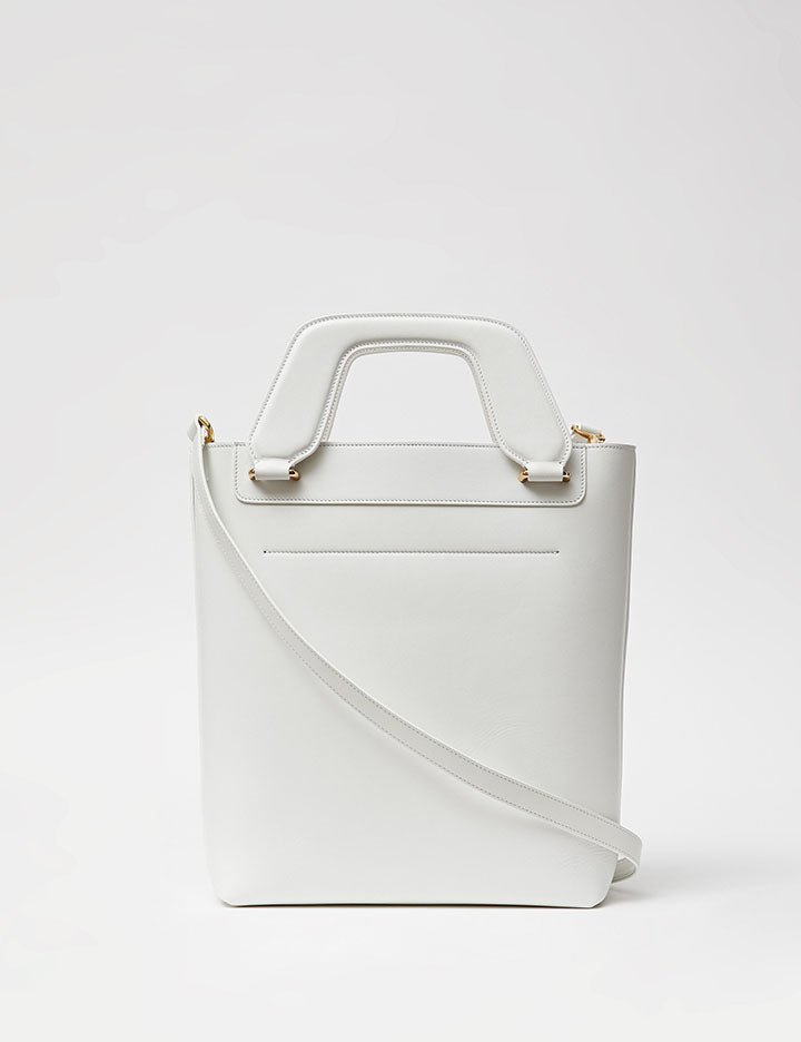 sofia pocket tote bag light grey - Frida SRL