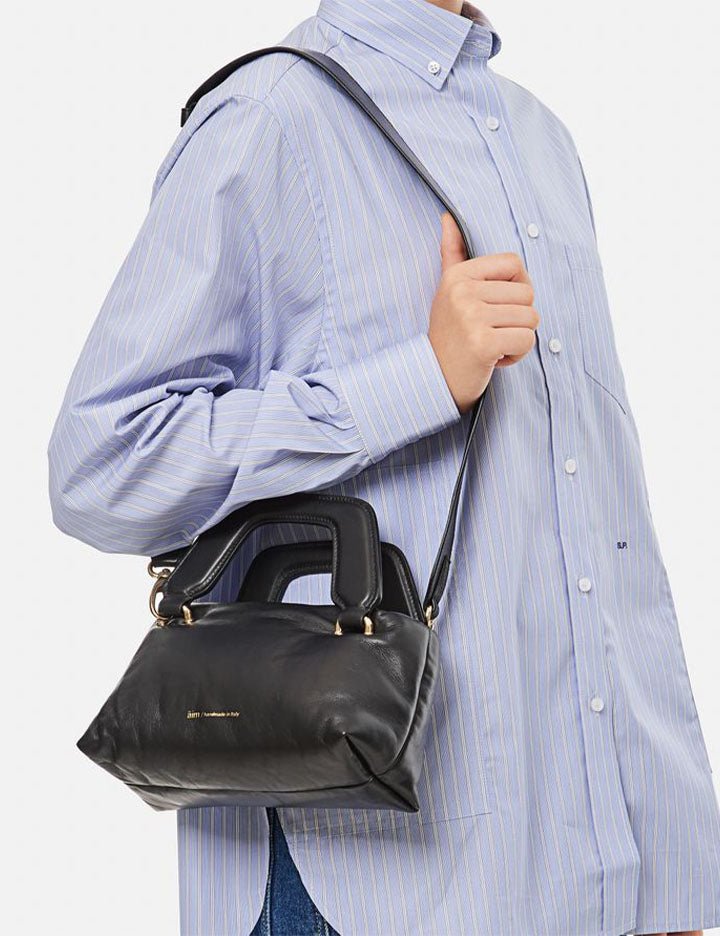 soft nano alice clutch bag nero - Frida SRL