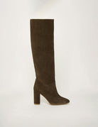stivale camoscio marrone - Frida SRL