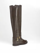 stivale cinturino bottone moro - Frida SRL