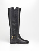 stivale cinturino bottone nero - Frida SRL