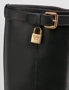 stivale cinturino lucchetto nero - Frida SRL