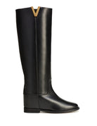 stivale gambale alto nero - Frida SRL