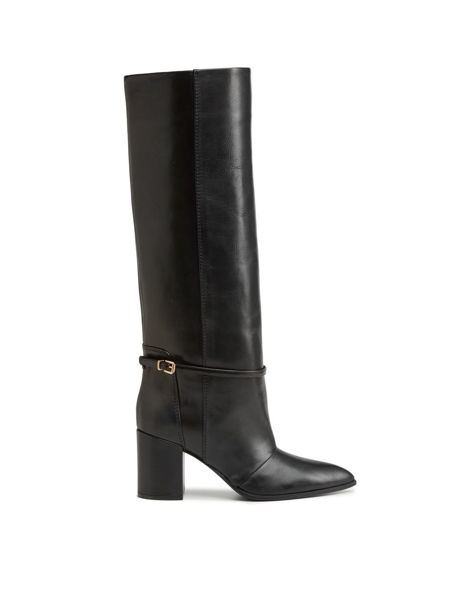 stivale nappa big nero - lella baldi - stivale