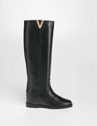 stivale nappa nero - Frida SRL