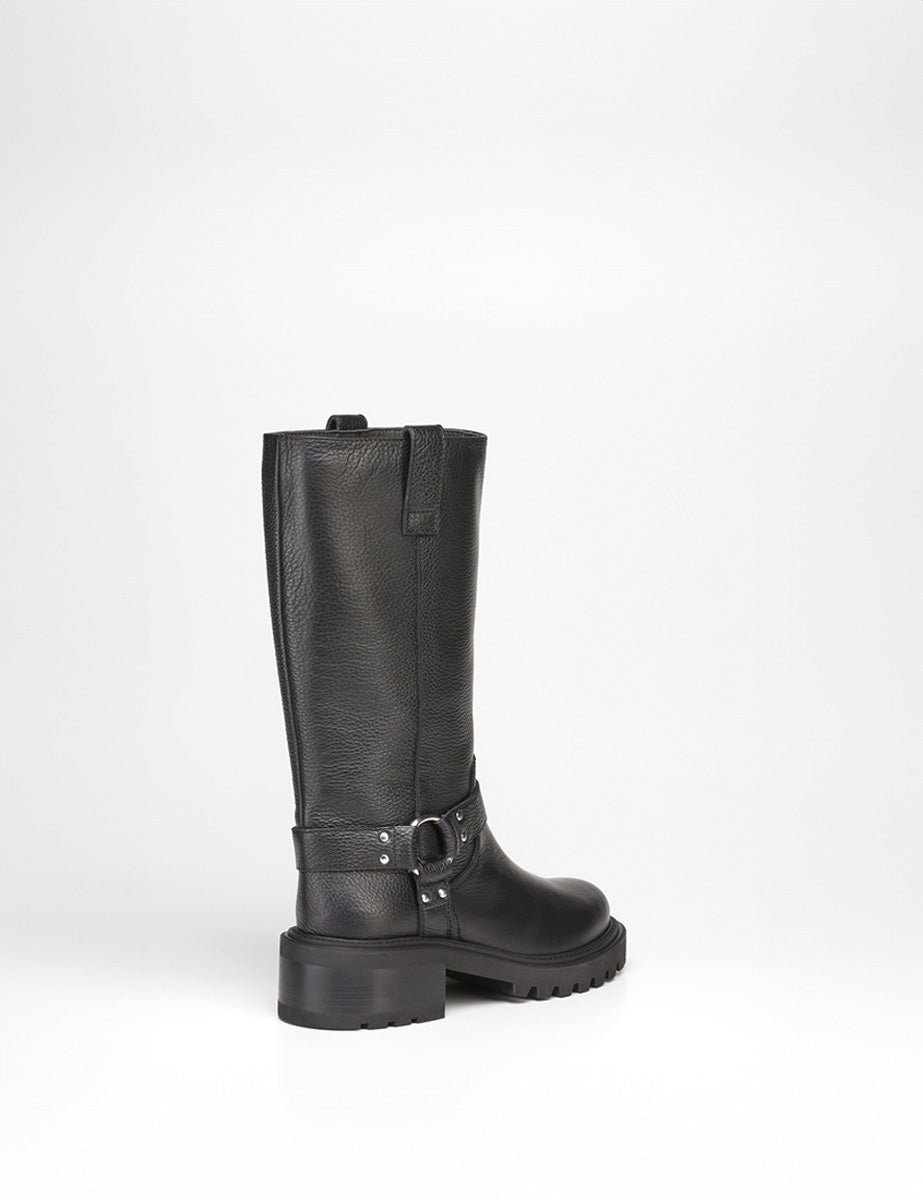 stivale pompiere cinturino nero - viaroma15 - stivale