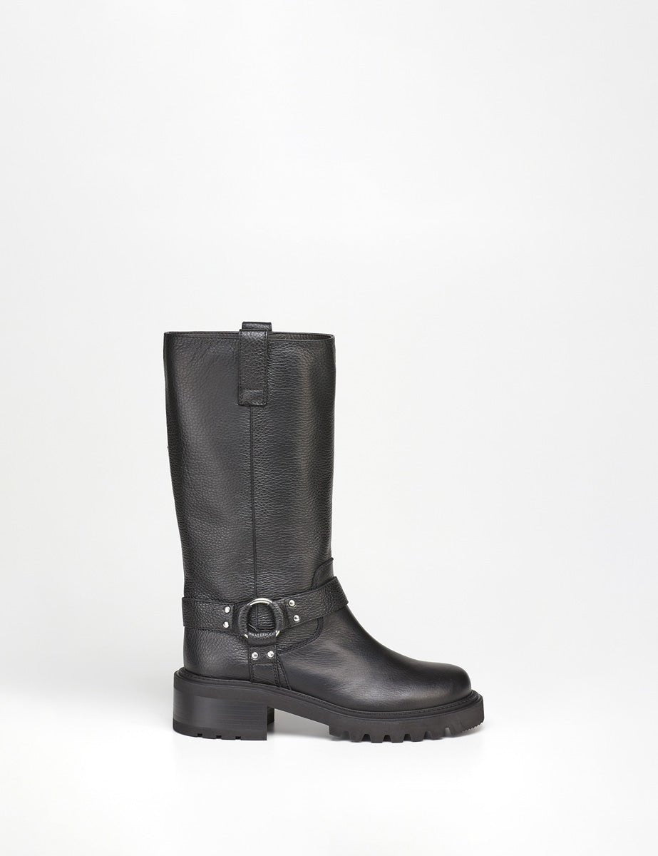 stivale pompiere cinturino nero - viaroma15 - stivale