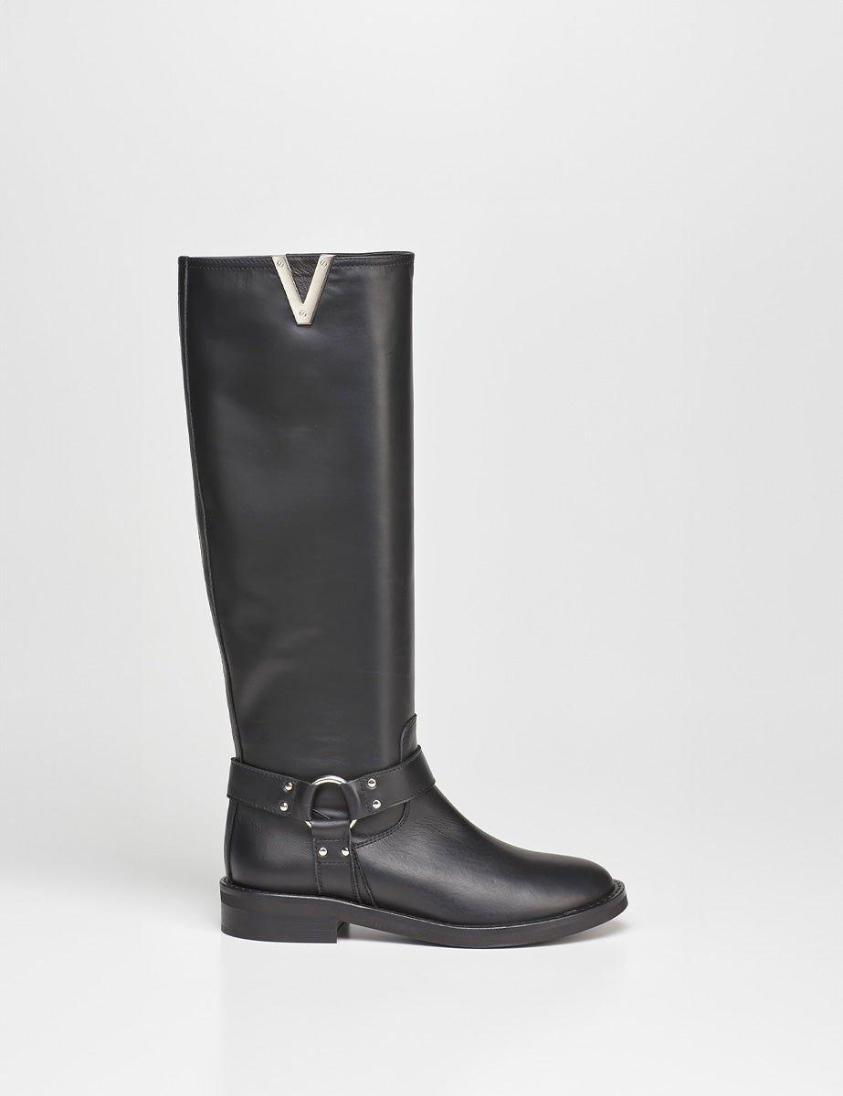 stivale sperone nero - viaroma15 - stivale