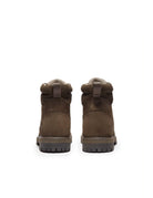 stivaletto britton road waterproof marrone scuro - timberland - stivaletto