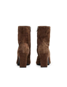 stivaletto cashmere tacco marrone - ash - stivaletto