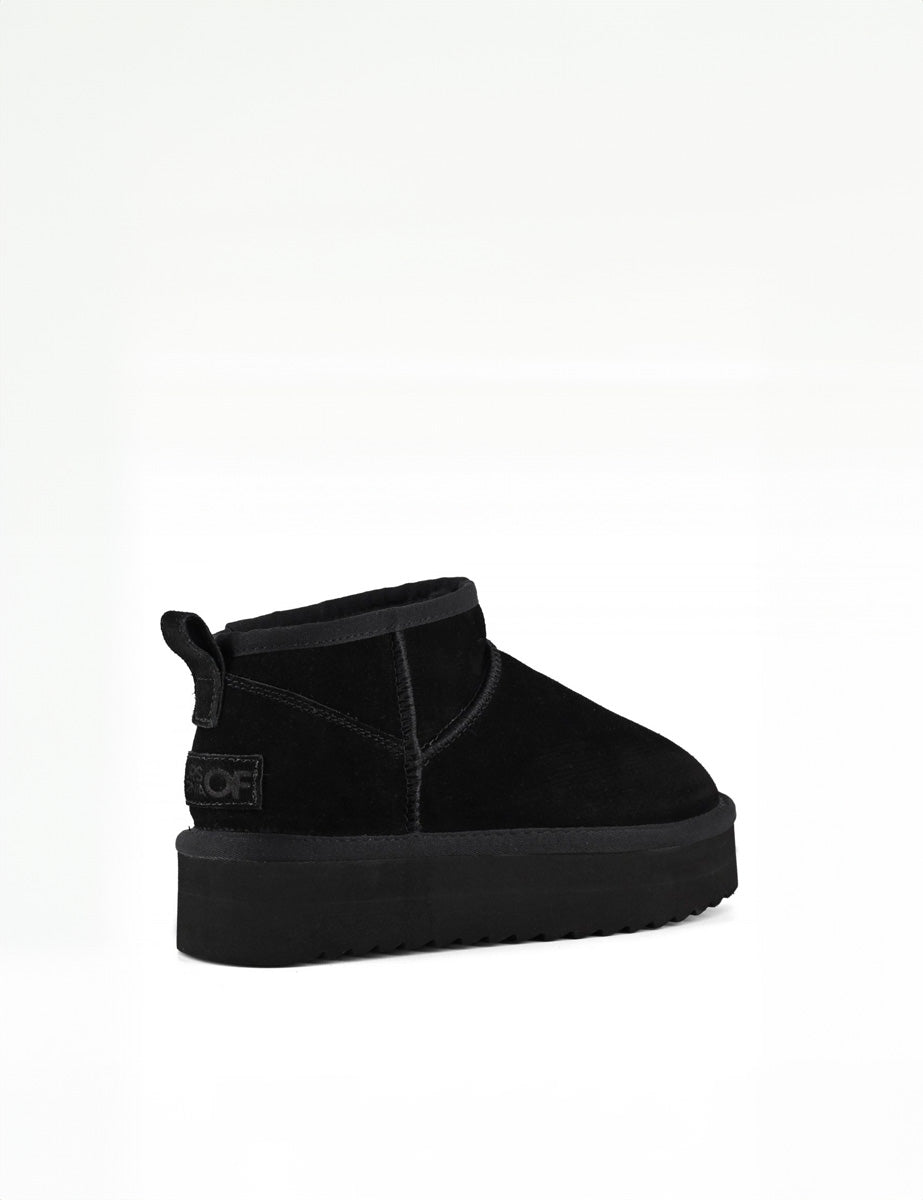 stivaletto classic platform black - colors of california - stivaletto