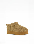 stivaletto classic platform furry biscotto - colors - stivaletto