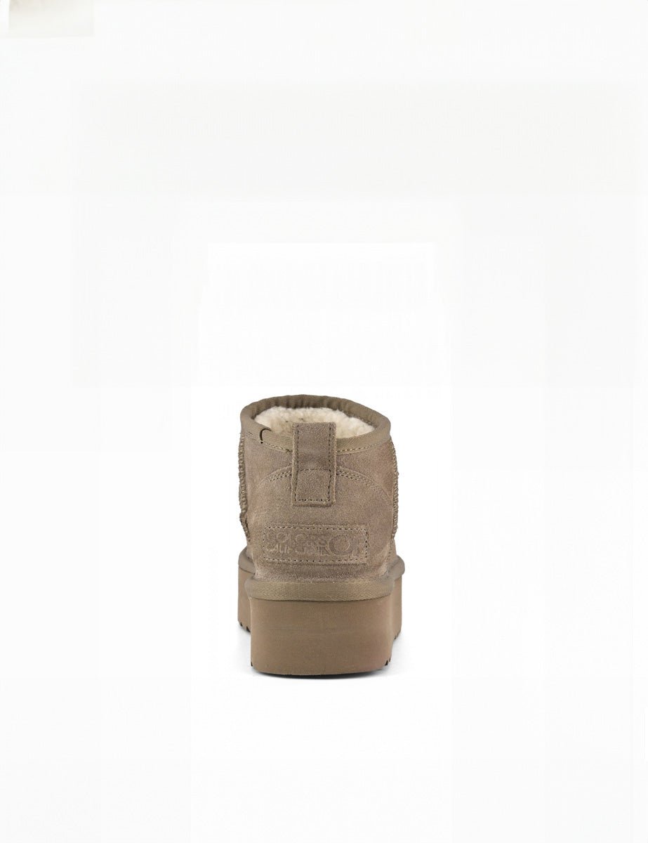 stivaletto classic platform taupe - colors of california - stivaletto