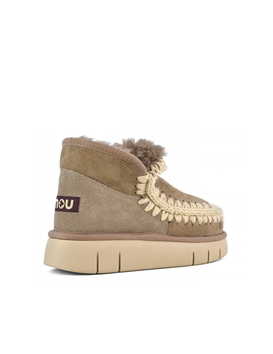 stivaletto eskimo bounce elephant grey - mou - stivaletto