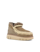 stivaletto eskimo bounce elephant grey - mou - stivaletto