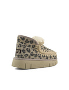 stivaletto eskimo bounce suede leopard - mou - stivaletto