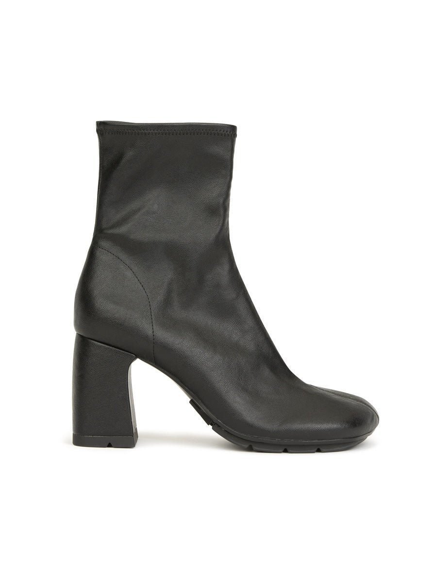stivaletto nappa stretch black - ash - stivaletto