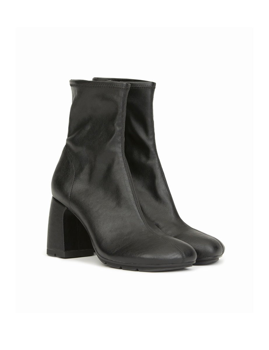stivaletto nappa stretch black - ash - stivaletto