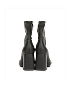 stivaletto nappa stretch black - ash - stivaletto