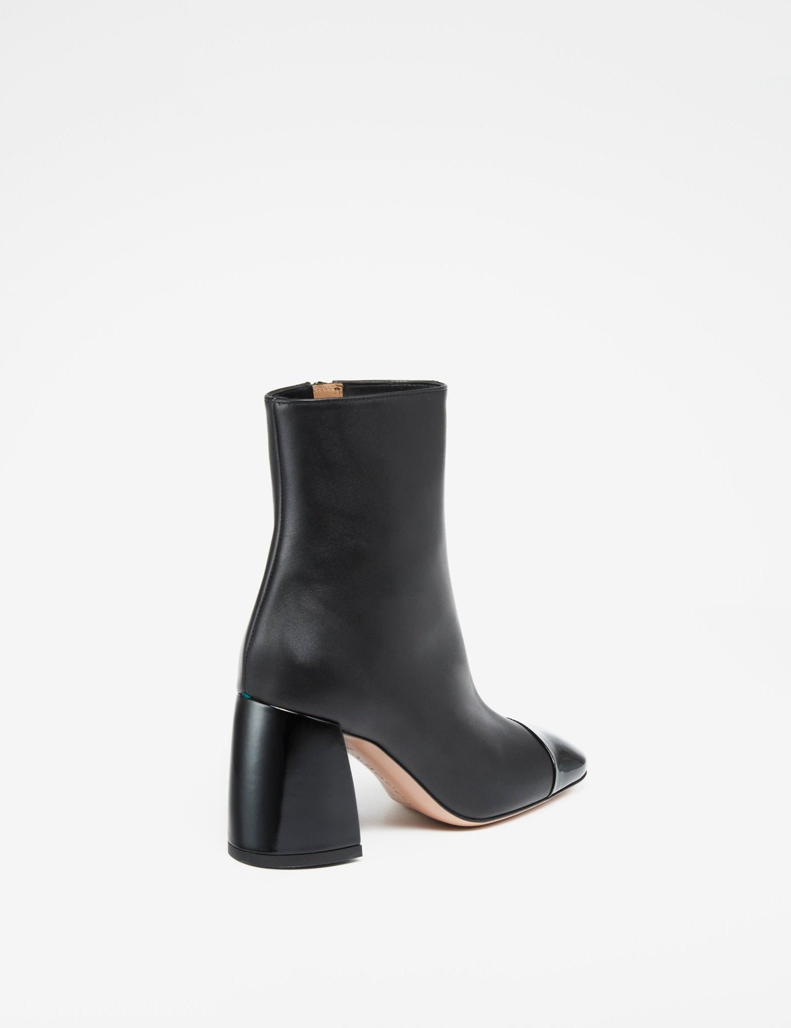 stivaletto nappa vernice nero - Frida SRL