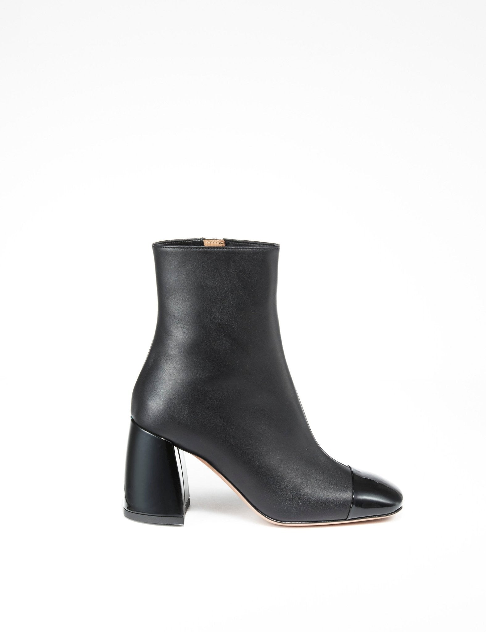 stivaletto nappa vernice nero - Frida SRL