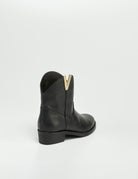 stivaletto texano nappa nero - Frida SRL