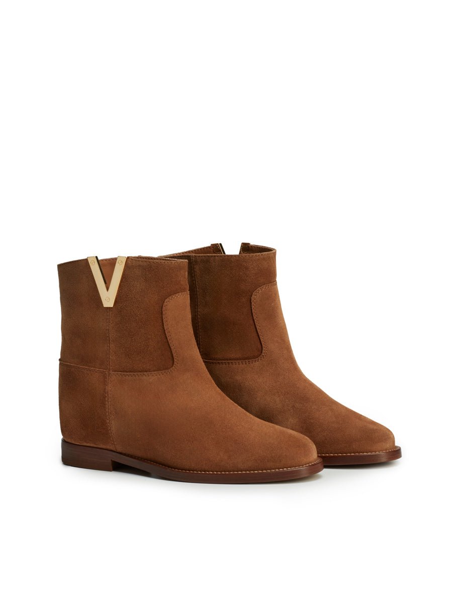 stivaletto velour soft martora - viaroma15 - stivaletto