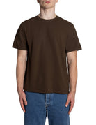 t-shirt atlas marrone - selected - t-shirt