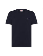 t-shirt basica blu navy - sun68 - t-shirt
