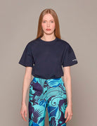 t-shirt boxy blu - superculture - t-shirt