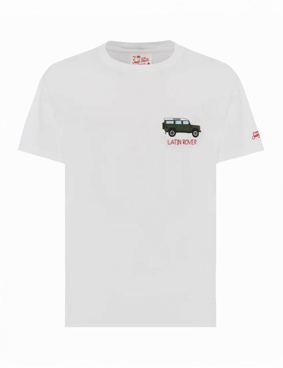 t-shirt classic latin lover bianco - st. barth - t-shirt