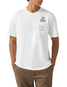 t-shirt connor tasca watch off white - st barth - t-shirt