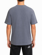 t-shirt cotone organico blu - daniele fiesoli - t-shirt