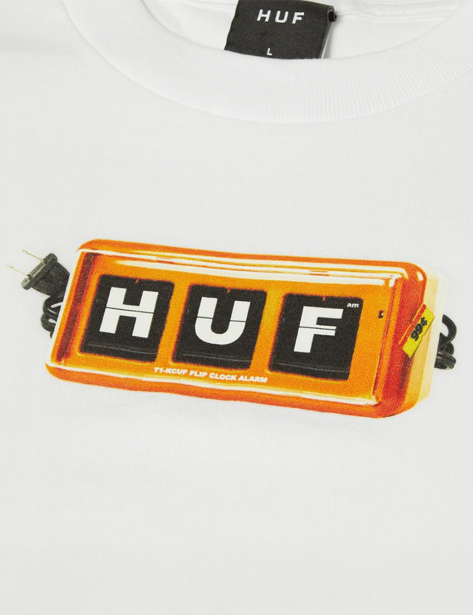 t-shirt countdown white - huf - t-shirt