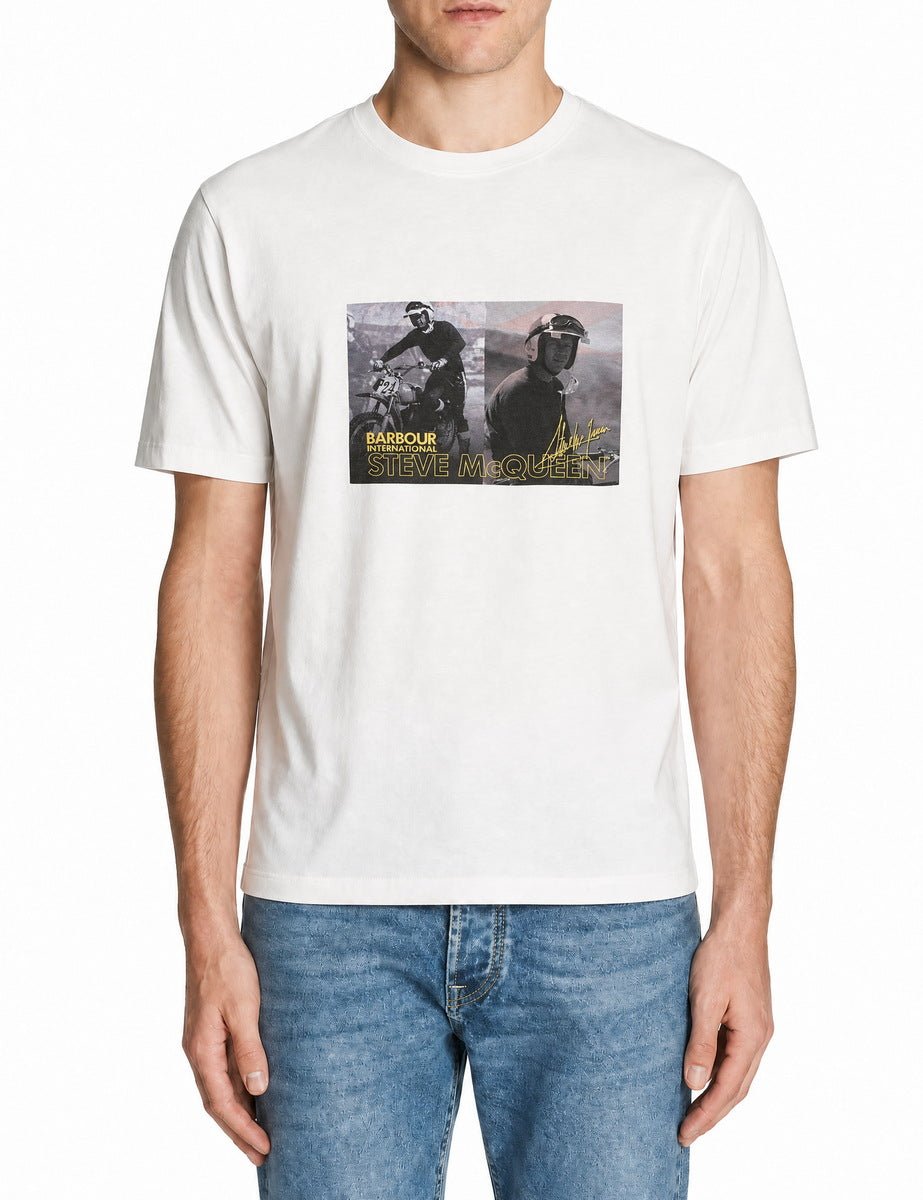t-shirt hellen photographic whisper white - barbour - t-shirt