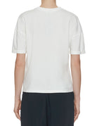 t-shirt jersey bianco - blufrida - t-shirt