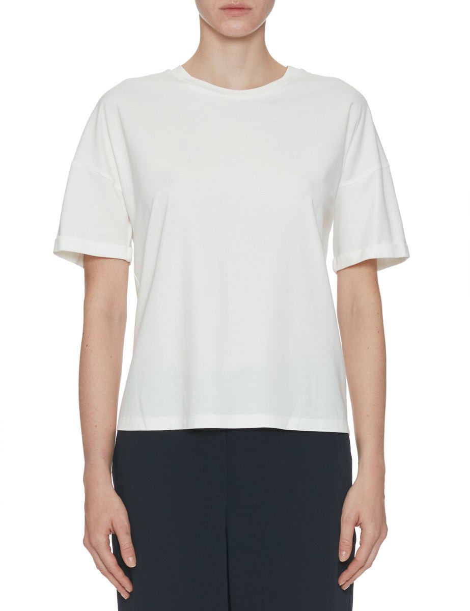 t-shirt jersey bianco - blufrida - t-shirt