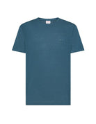 t-shirt jersey lino avio scuro - sun68 - t-shirt