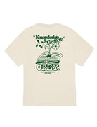 t-shirt knowledge&growth cream - obey - t-shirt