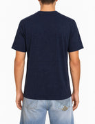 t-shirt lino blu navy - daniele fiesoli - t-shirt