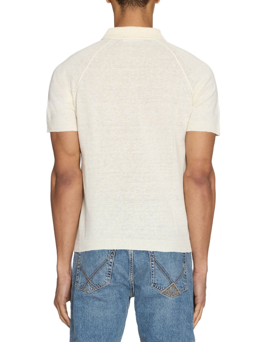 t-shirt lino rolle gardenia - daniele fiesoli - t-shirt