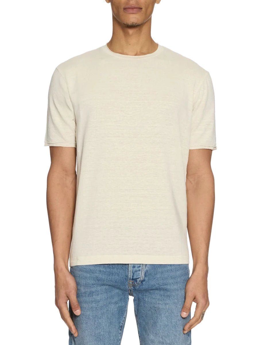 t-shirt lino rolle gardenia - daniele fiesoli - t-shirt